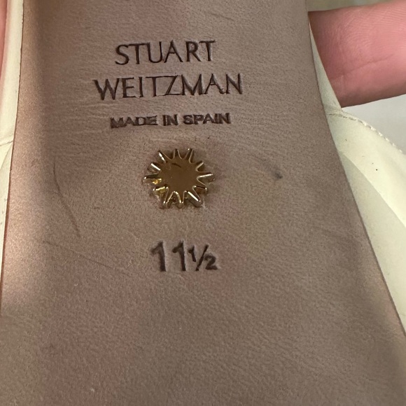 🌹STUART WEITZMAN🌹 Ryder Ankle-Buckle Platform Sandals Size: 11.5 - Picture 15 of 16